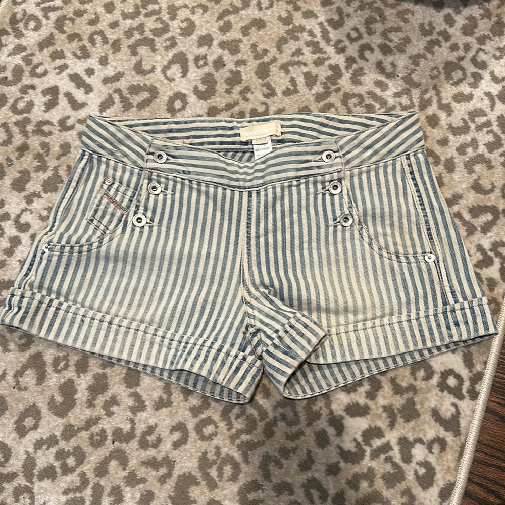 Diesel striped shorts